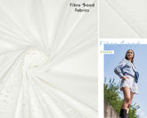 Bordüren Baumwoll Lochstickerei Fibre Mood